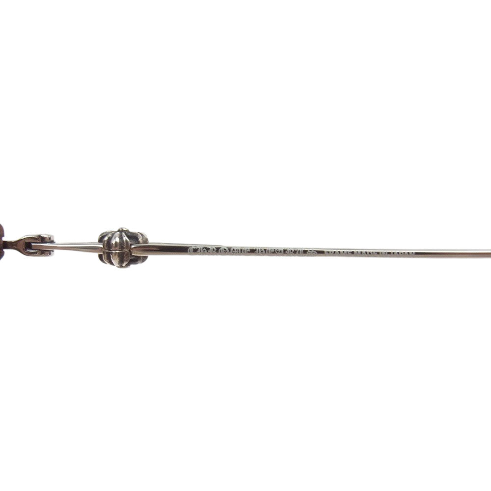 CHROME HEARTS クロムハーツ（原本無） 国内正規店レシート付属 SLUNTRADICTION II アイウェア 眼鏡 サングラス ブラウン系【極上美品】【中古】