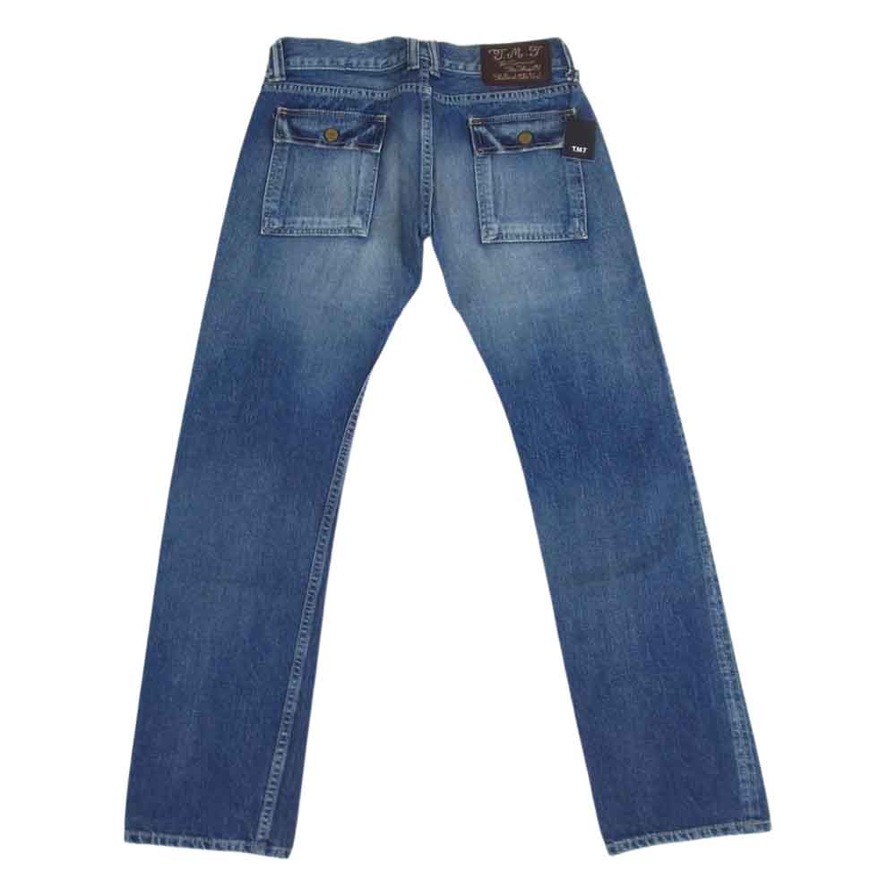 TMT ティーエムティー デニム ブッシュ パンツ インディゴブルー系 30【美品】【中古】