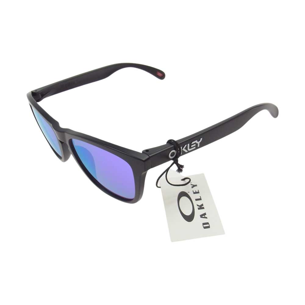 OAKLEY オークリー 924595 FROGSKINS フロッグスキン プリズム レンズ サングラス アイウェア ブラック系【美品】【中古】
