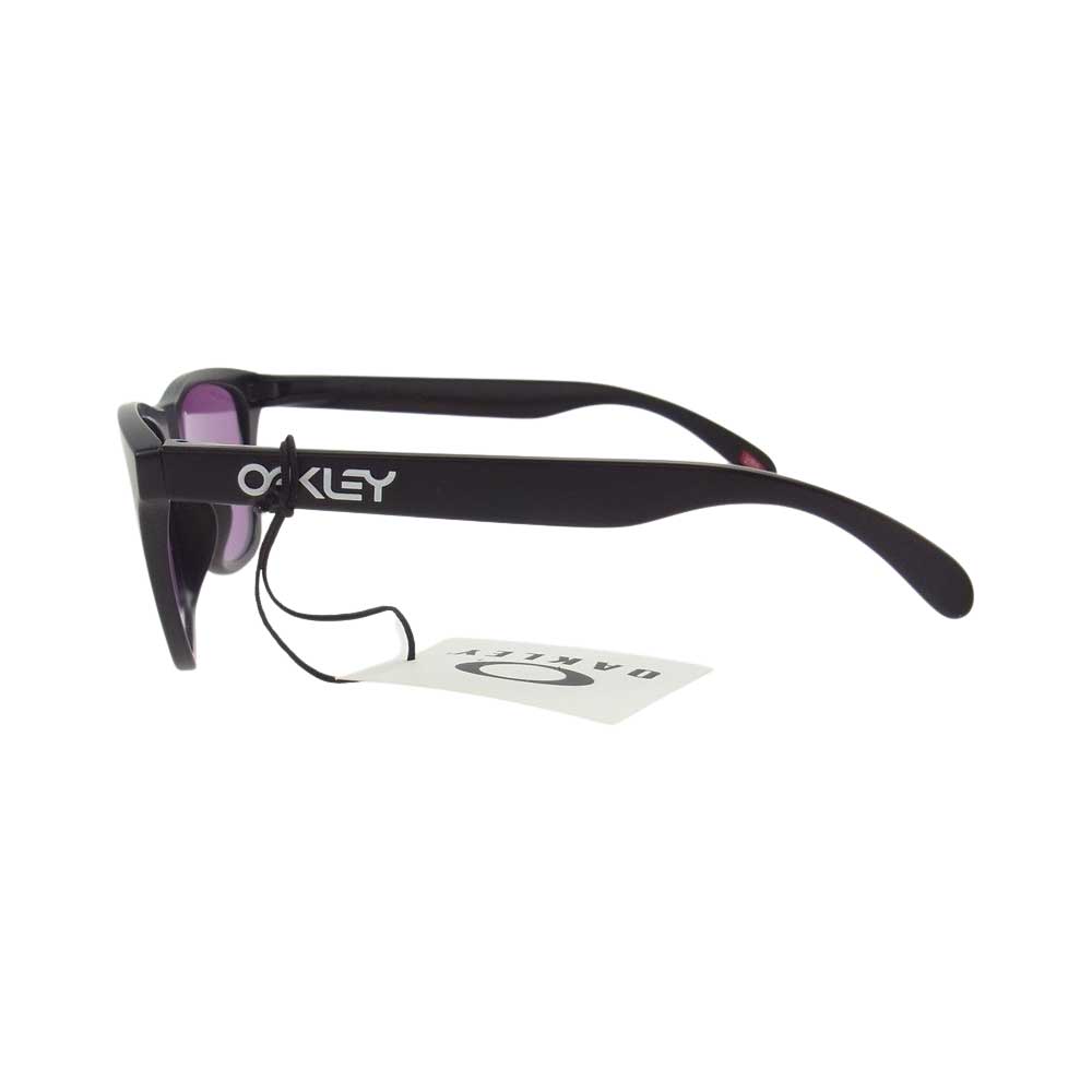 OAKLEY オークリー 924595 FROGSKINS フロッグスキン プリズム レンズ サングラス アイウェア ブラック系【美品】【中古】