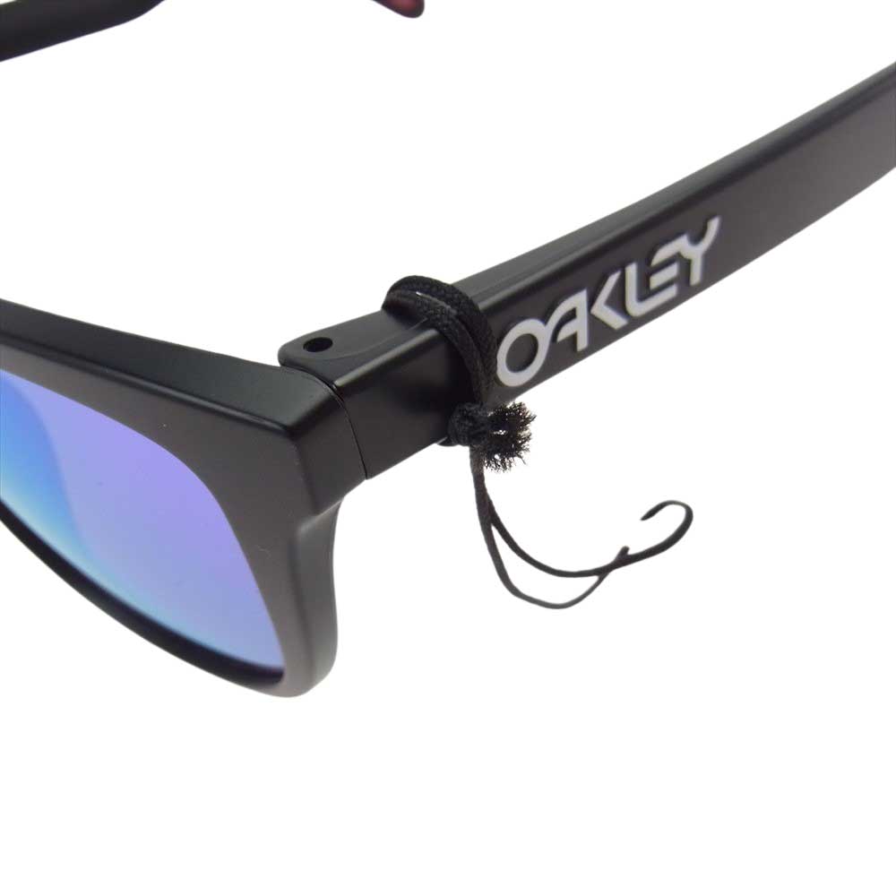 OAKLEY オークリー 924595 FROGSKINS フロッグスキン プリズム レンズ サングラス アイウェア ブラック系【美品】【中古】