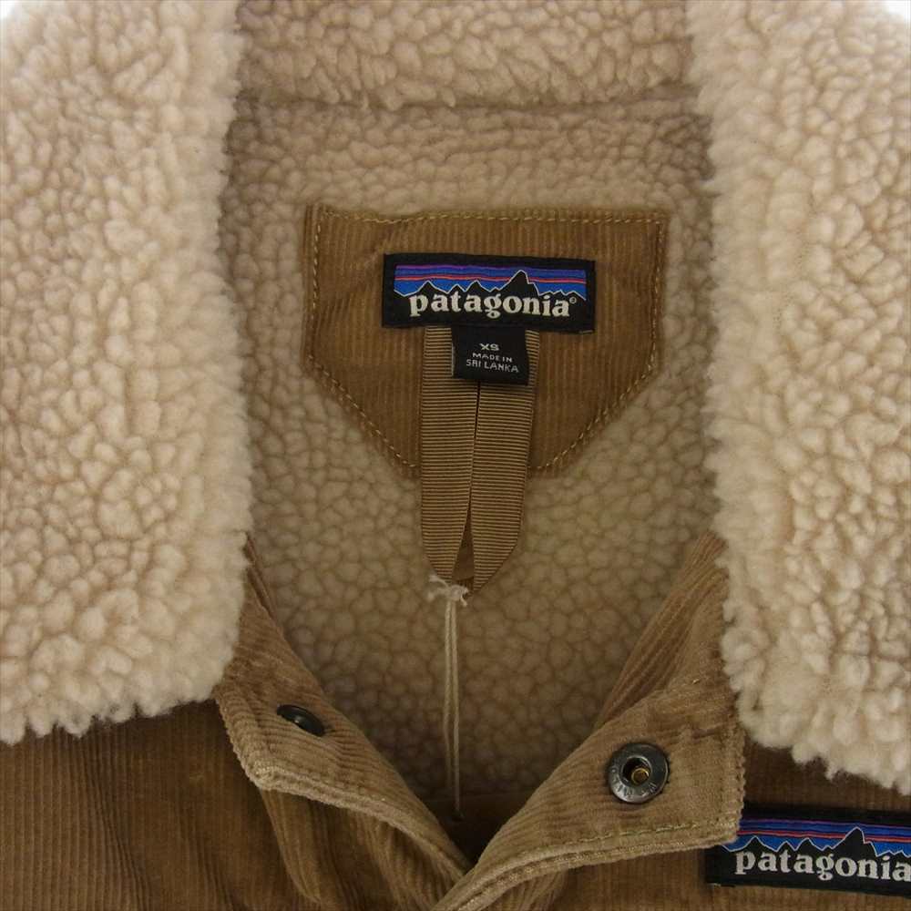 patagonia パタゴニア 26520 Pile Lined Trucker Jacket コーデュロイ トラッカー ジャケット ベージュ系 XS【極上美品】【中古】