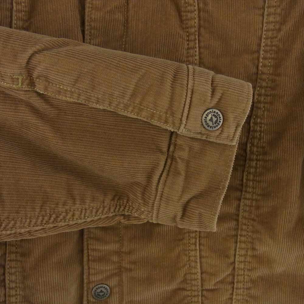 patagonia パタゴニア 26520 Pile Lined Trucker Jacket コーデュロイ トラッカー ジャケット ベージュ系 XS【極上美品】【中古】