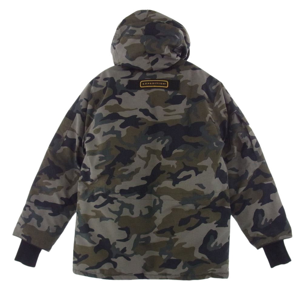 CANADA GOOSE カナダグース 4660MAP  国内正規品 サザビーリーグ Expedition Parka Heritage Fusion Fit Print エクスペディション パーカー ダウン ジャケット 迷彩 カーキ系 マルチカラー系 XS【中古】
