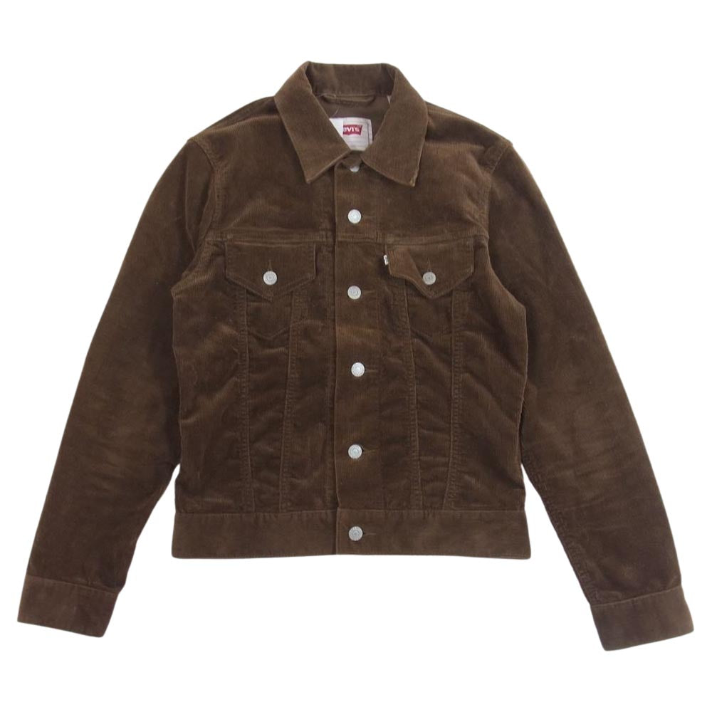Levi's リーバイス PCL16T コーデュロイ トラッカー ジャケット ブラウン系 S【中古】