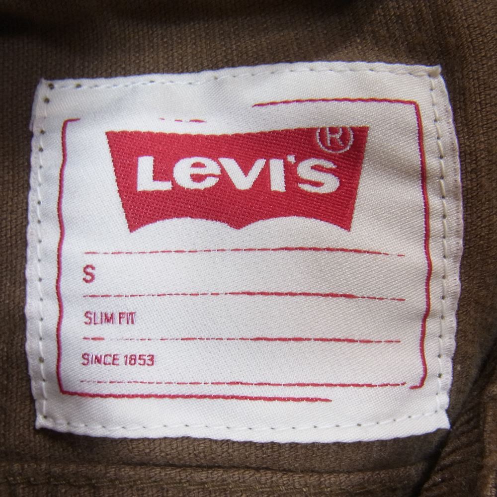 Levi's リーバイス PCL16T コーデュロイ トラッカー ジャケット ブラウン系 S【中古】