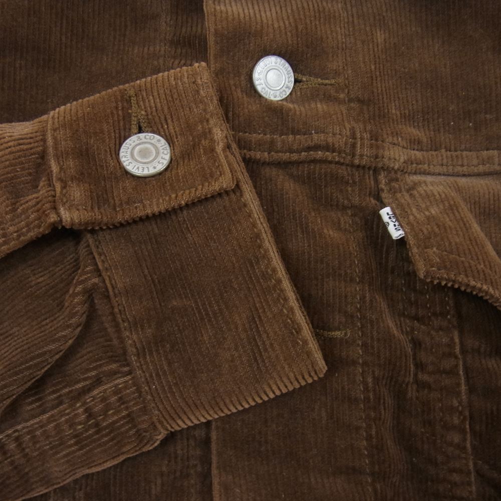 Levi's リーバイス PCL16T コーデュロイ トラッカー ジャケット ブラウン系 S【中古】