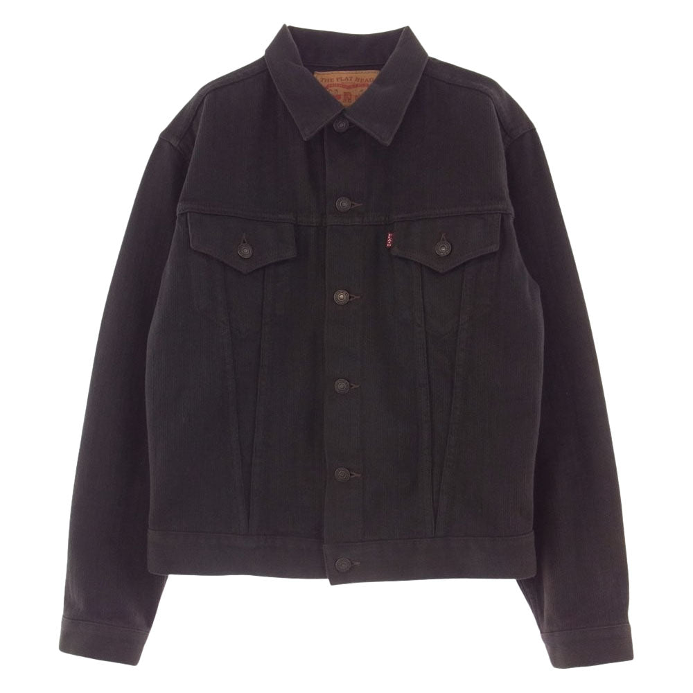 THE FLAT HEAD ザフラットヘッド 6004W SPECIAL DOBBY JKT モーターサイクル バック刺繍 ドビー ワークジャケット チャコール系 38【中古】