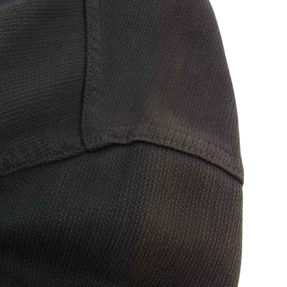 THE FLAT HEAD ザフラットヘッド 6004W SPECIAL DOBBY JKT モーターサイクル バック刺繍 ドビー ワークジャケット チャコール系 38【中古】