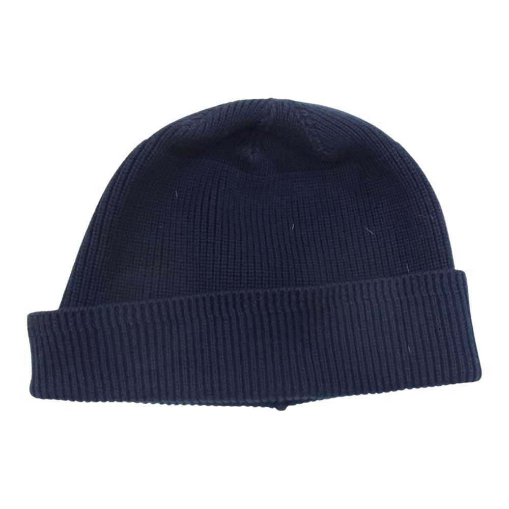 TENDERLOIN テンダーロイン T-BEANIE ビーニー ニットキャップ ニット帽 ネイビー系【中古】