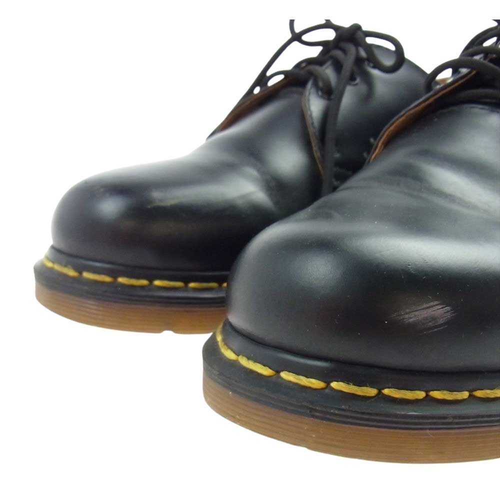 Dr.Martens ドクターマーチン 3EYE SHOE 3ホール レザー シューズ ブラック系 US10【中古】