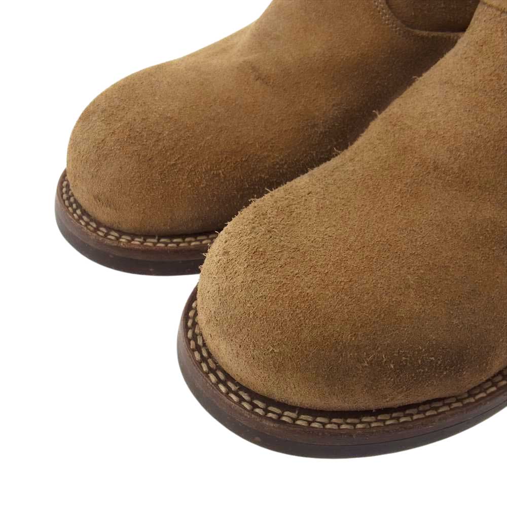 ピストレロ 1102 ENGINEER BOOT STEEL TOE スエード エンジニアブーツ ライトブラウン系【中古】