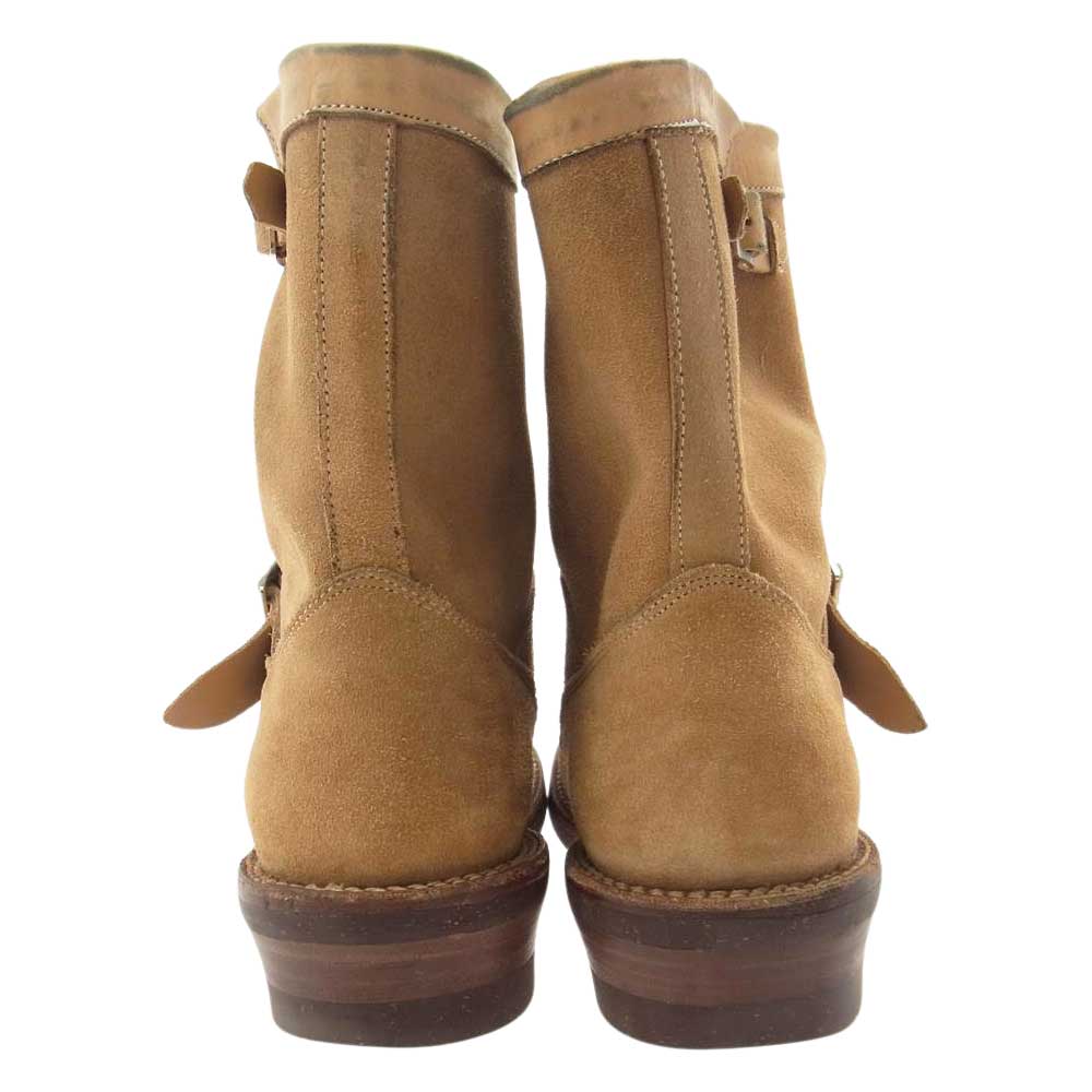 ピストレロ 1102 ENGINEER BOOT STEEL TOE スエード エンジニアブーツ ライトブラウン系【中古】