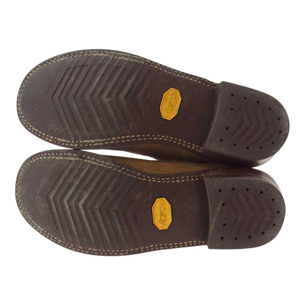 ピストレロ 1102 ENGINEER BOOT STEEL TOE スエード エンジニアブーツ ライトブラウン系【中古】