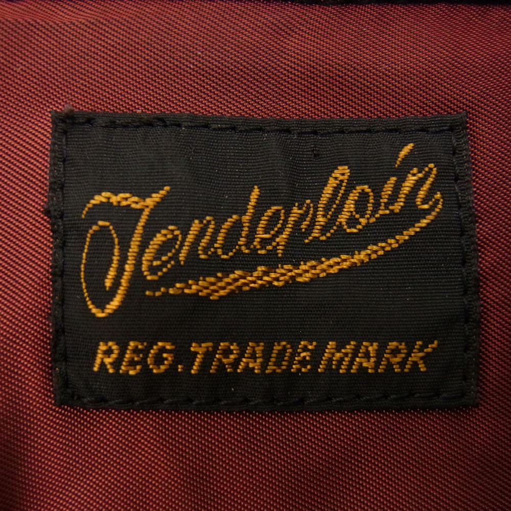 TENDERLOIN テンダーロイン T-CORDUROY SHT ロゴ刺繍 コーデュロイ 長袖 シャツ ブラック系 L【中古】