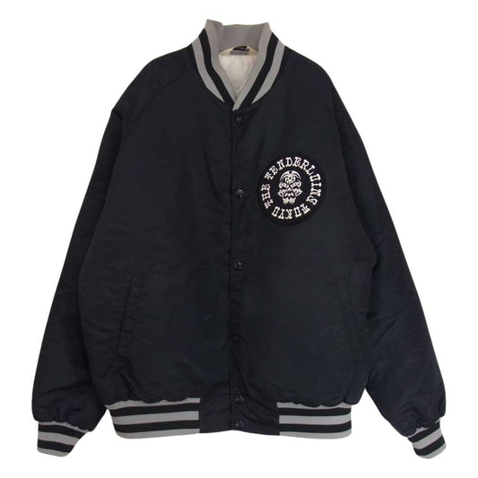 TENDERLOIN テンダーロイン T-NYLON RIB JKT ボルネオスカル ナイロン リブ スタジャン ブラック系 S【中古】