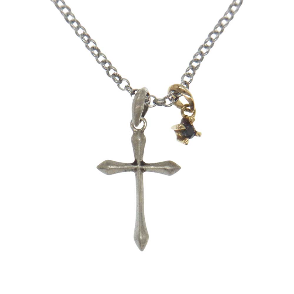 エテ プラス クロス ネックレス クロス シルバー ネックレス シルバー系【中古】