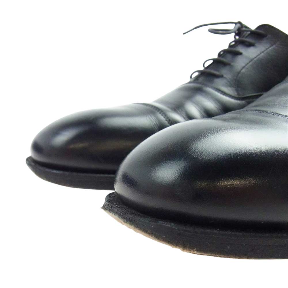 CROCKETT&JONES クロケットアンドジョーンズ 29447A-C01L3 AUDLEY オードリー キャップトゥ カーフレザー ビジネス シューズ ブラック系 8E【中古】