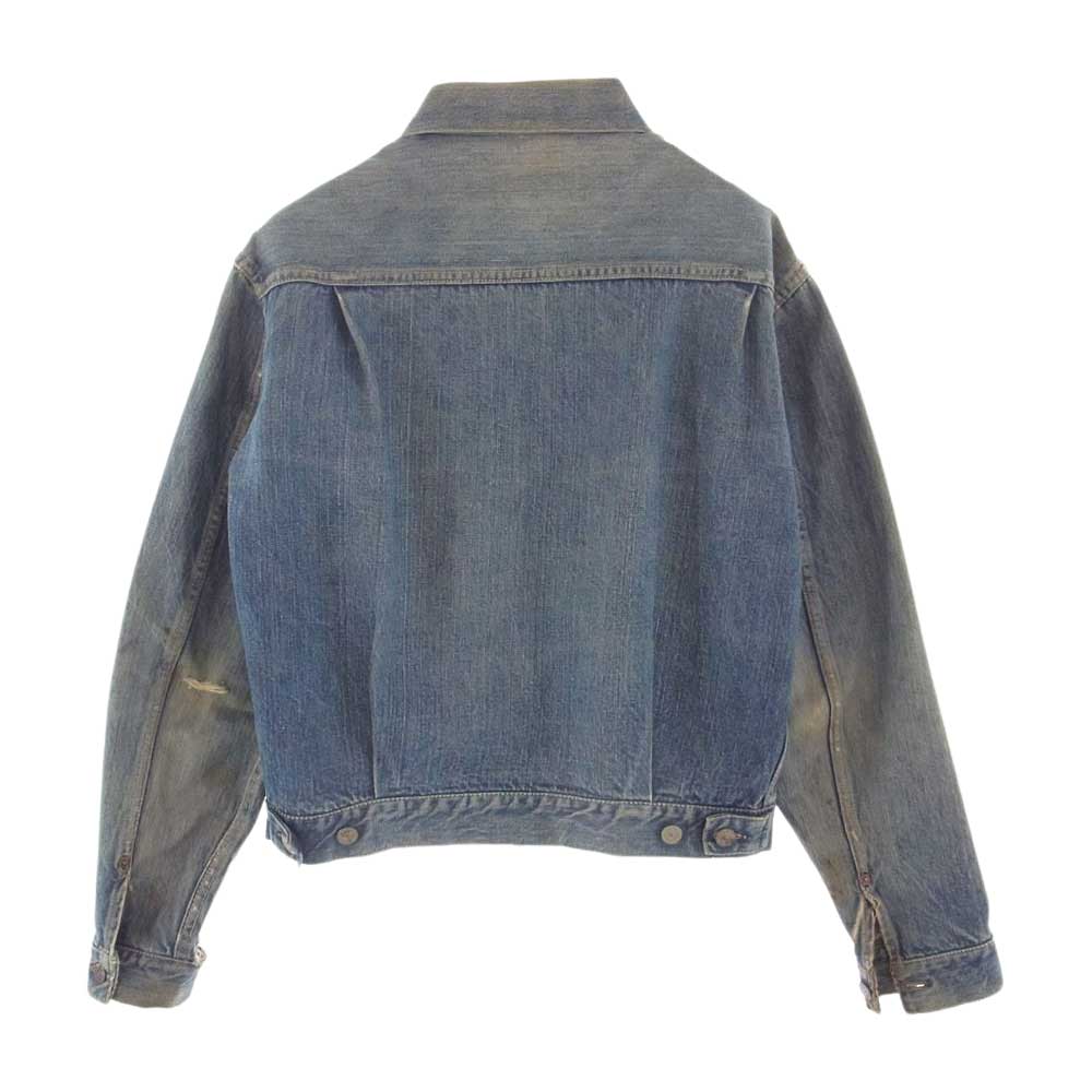 Levi's リーバイス ヴィンテージ オリジナル 507XX ビッグE 2nd ボタン裏刻印ツメ ツープロング 片面均等V デニム ジャケット インディゴブルー系【中古】