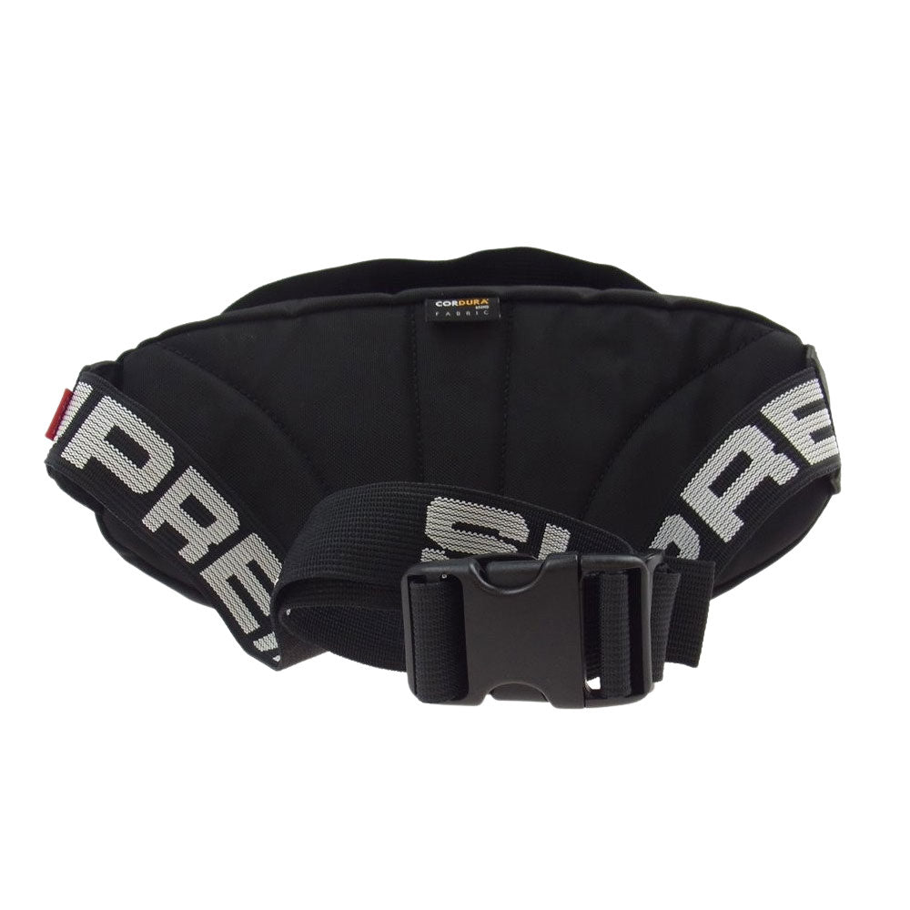 Supreme シュプリーム 18SS Waist Bag ウエストポーチ ボディバッグ ブラック系【中古】