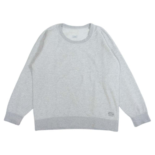 VISVIM ビズビム 0117205010030 17AW JUMBO sweat VNTG BASIC STENCIL ヴィンテージ ベーシック ステンシル ジャンボ スウェット グレー系 2【中古】