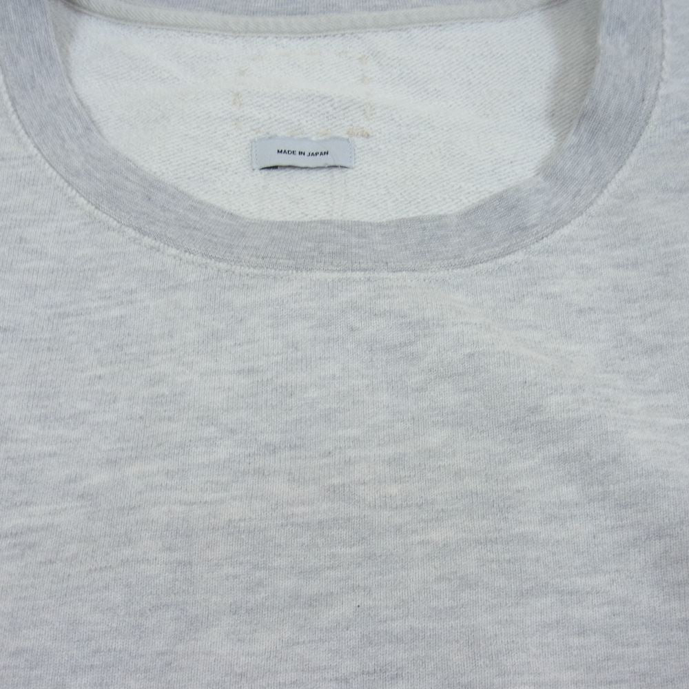VISVIM ビズビム 0117205010030 17AW JUMBO sweat VNTG BASIC STENCIL ヴィンテージ ベーシック ステンシル ジャンボ スウェット グレー系 2【中古】