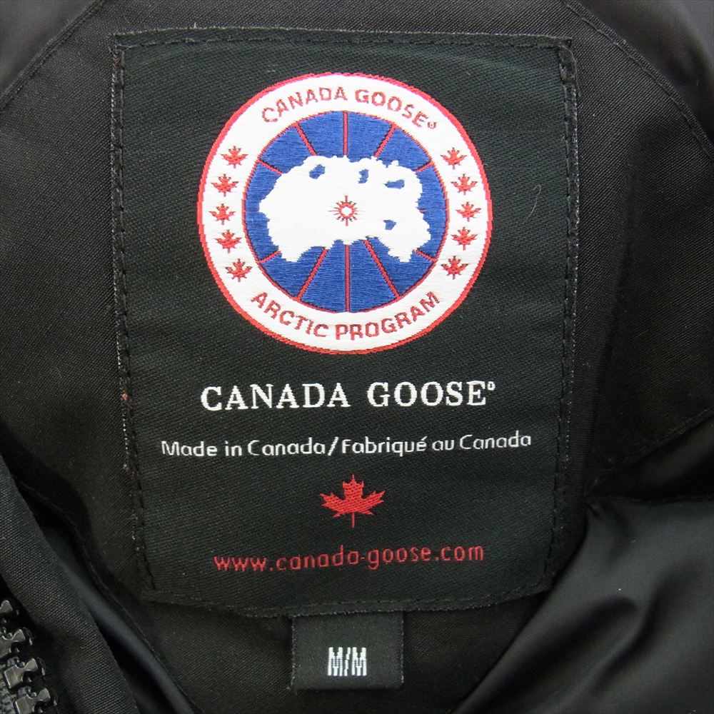 CANADA GOOSE カナダグース 4567JM 国内正規品 CITADEL シタデル ダウン ジャケット ブラック系 M【中古】