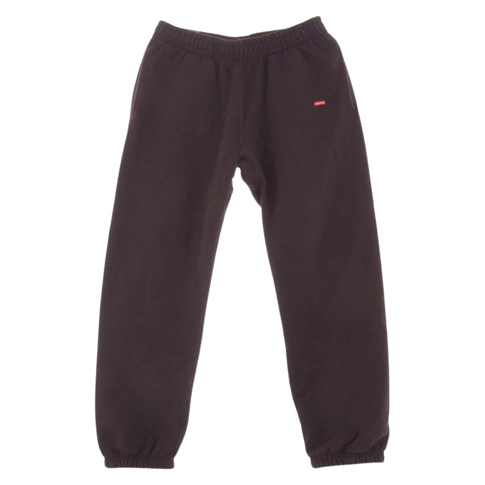 Supreme シュプリーム 22SS Small Box Sweatpant スモール ボックス スウェット パンツ  ダークブラウン系 M【中古】