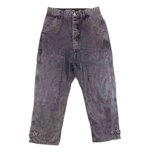 ISAMUKATAYAMA BACKLASH イサムカタヤマバックラッシュ D2002-01 × Dickies ディッキーズ ペインターパンツ ルーズフィットシルエット ブラック系 M【中古】
