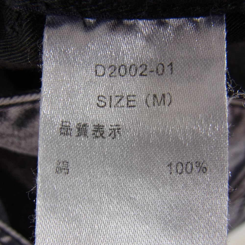 ISAMUKATAYAMA BACKLASH イサムカタヤマバックラッシュ D2002-01 × Dickies ディッキーズ ペインターパンツ ルーズフィットシルエット ブラック系 M【中古】