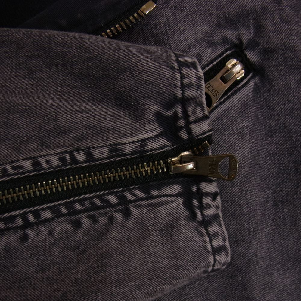 ISAMUKATAYAMA BACKLASH イサムカタヤマバックラッシュ D2002-02 × Dickies ディッキーズ ダブルライダース ウォッシュ加工 ブラック系 M【中古】