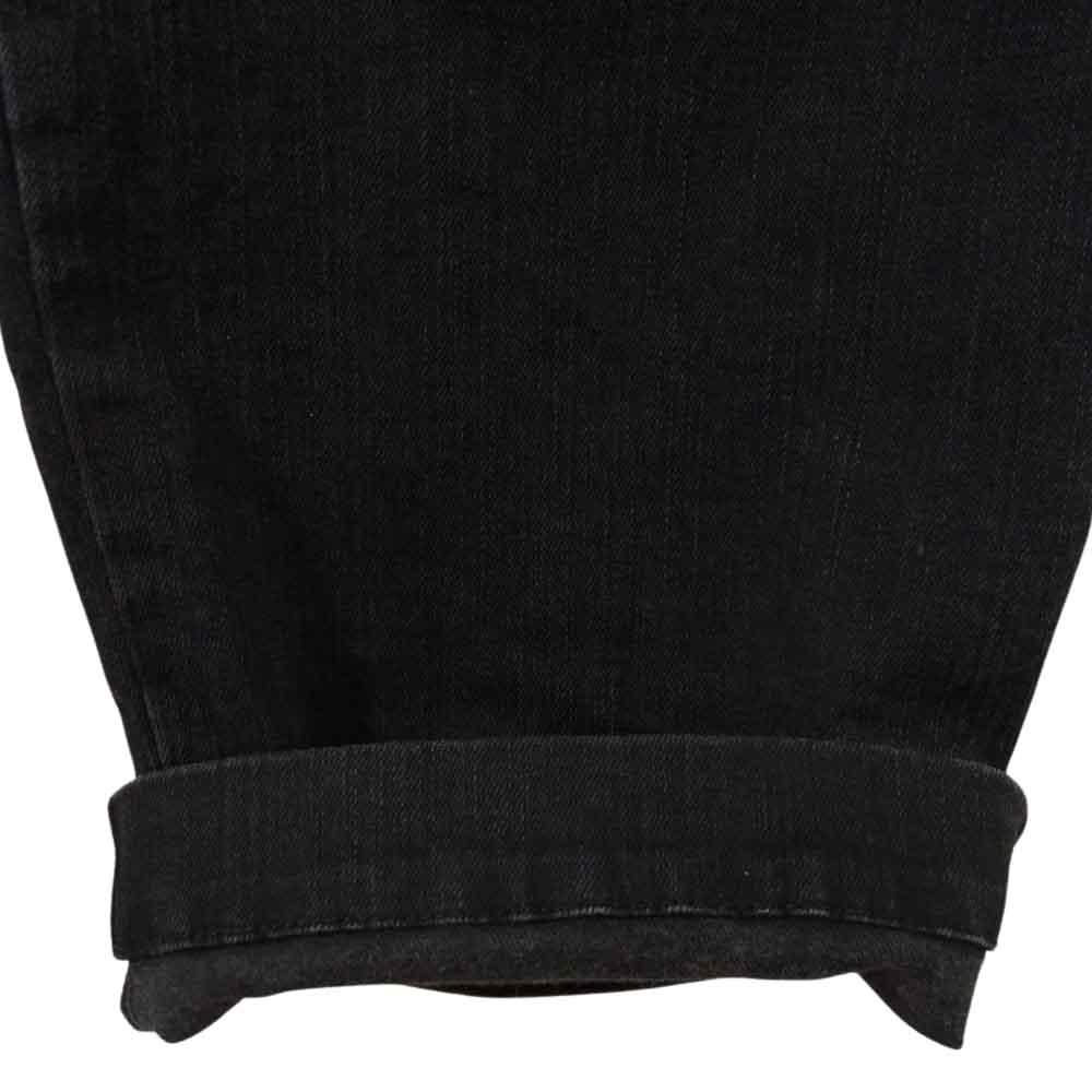 ISAMUKATAYAMA BACKLASH イサムカタヤマバックラッシュ 1862-09 SARROUEL SALOPETTE サルエル サロペット オーバーオール デニムパンツ ブラック系 M【中古】
