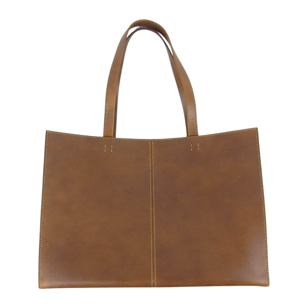 土屋鞄製造所 Natura ナチューラ レザー ヌメ革 トート バッグ ブラウン系【中古】