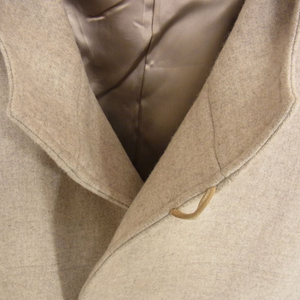 AURALEE オーラリー A20AC03LM LIGHT MELTON HOODED COAT ライト メルトン フーデット コート ベージュ系 o【美品】【中古】