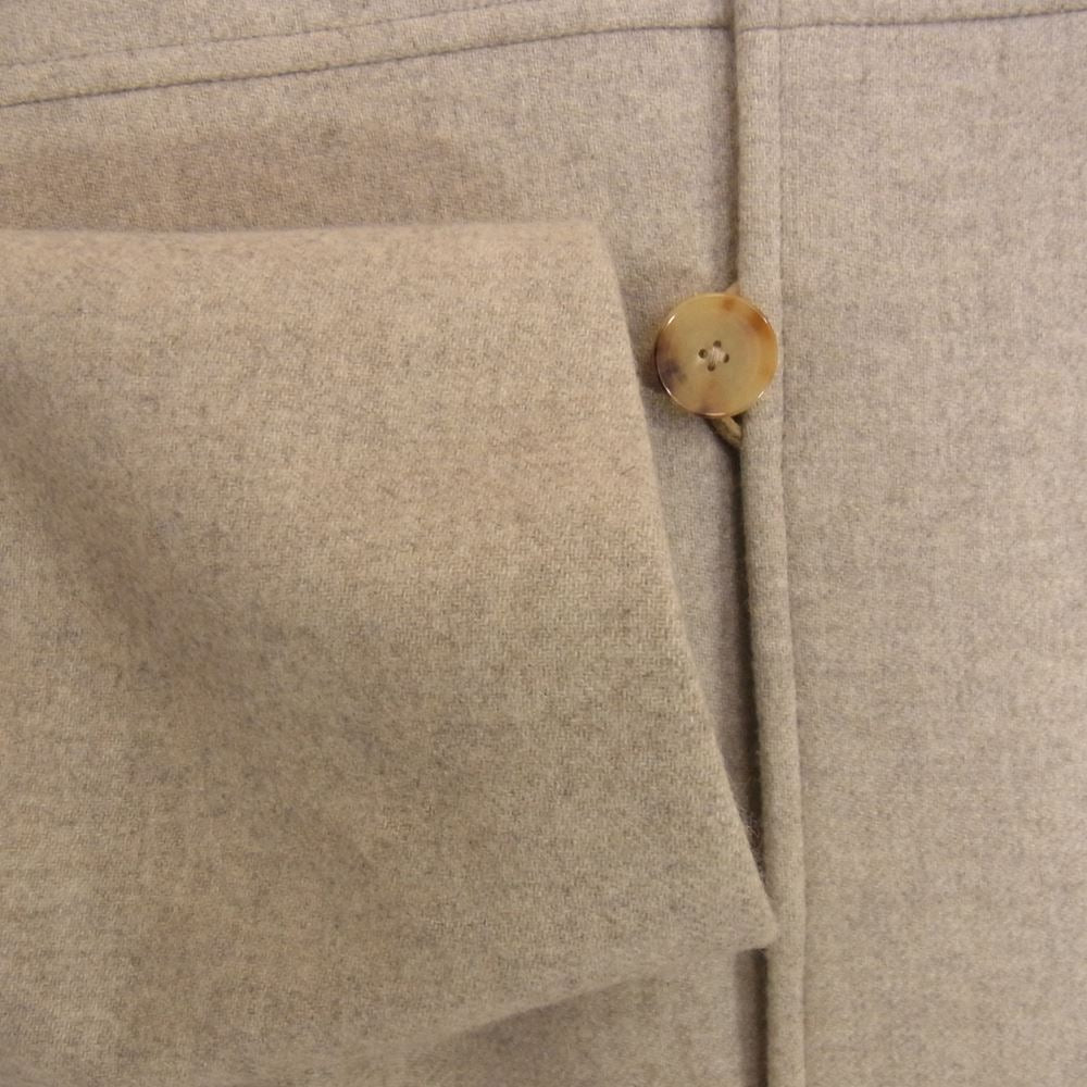 AURALEE オーラリー A20AC03LM LIGHT MELTON HOODED COAT ライト メルトン フーデット コート ベージュ系 o【美品】【中古】