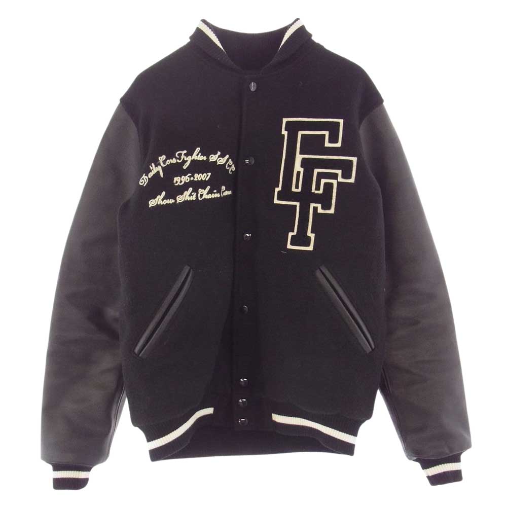 CORE FIGHTER コアファイター 10TH ANNIVERSARY STADIUM JUMPER 10周年記念 スタジアム ジャンパー  ブラック系 S【中古】