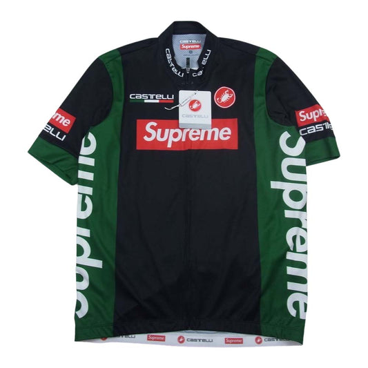 Supreme シュプリーム 19SS  Castelli Cycling Jersey サイクリング ジャージ ブラック系 S【中古】