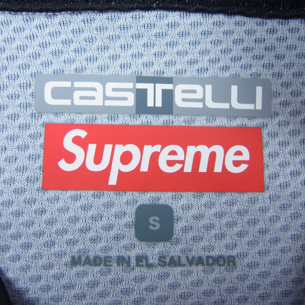 Supreme シュプリーム 19SS  Castelli Cycling Jersey サイクリング ジャージ ブラック系 S【中古】