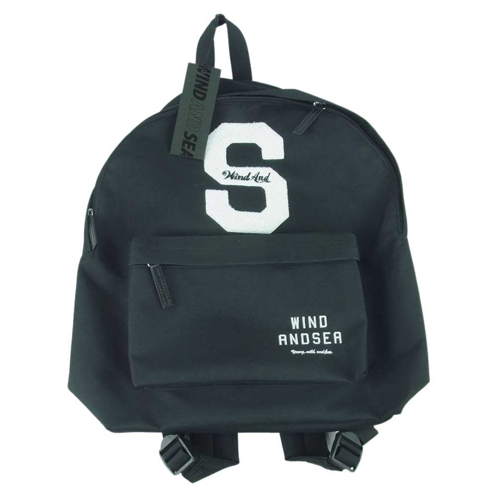 WIND AND SEA ウィンダンシー WDS-BYT-RS-20 DAY PACK ディパック リュック バックパック 中国製 ブラック系 F【美品】【中古】