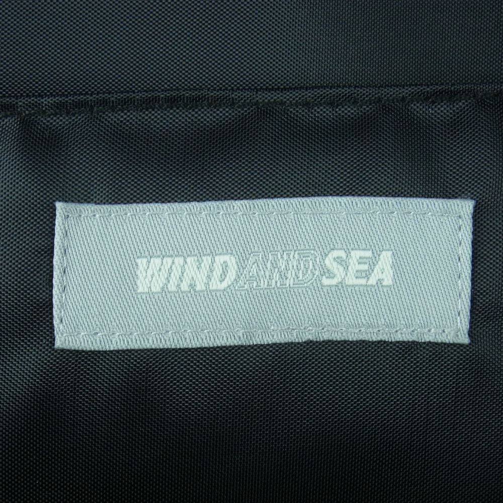 WIND AND SEA ウィンダンシー WDS-BYT-RS-20 DAY PACK ディパック リュック バックパック 中国製 ブラック系 F【美品】【中古】