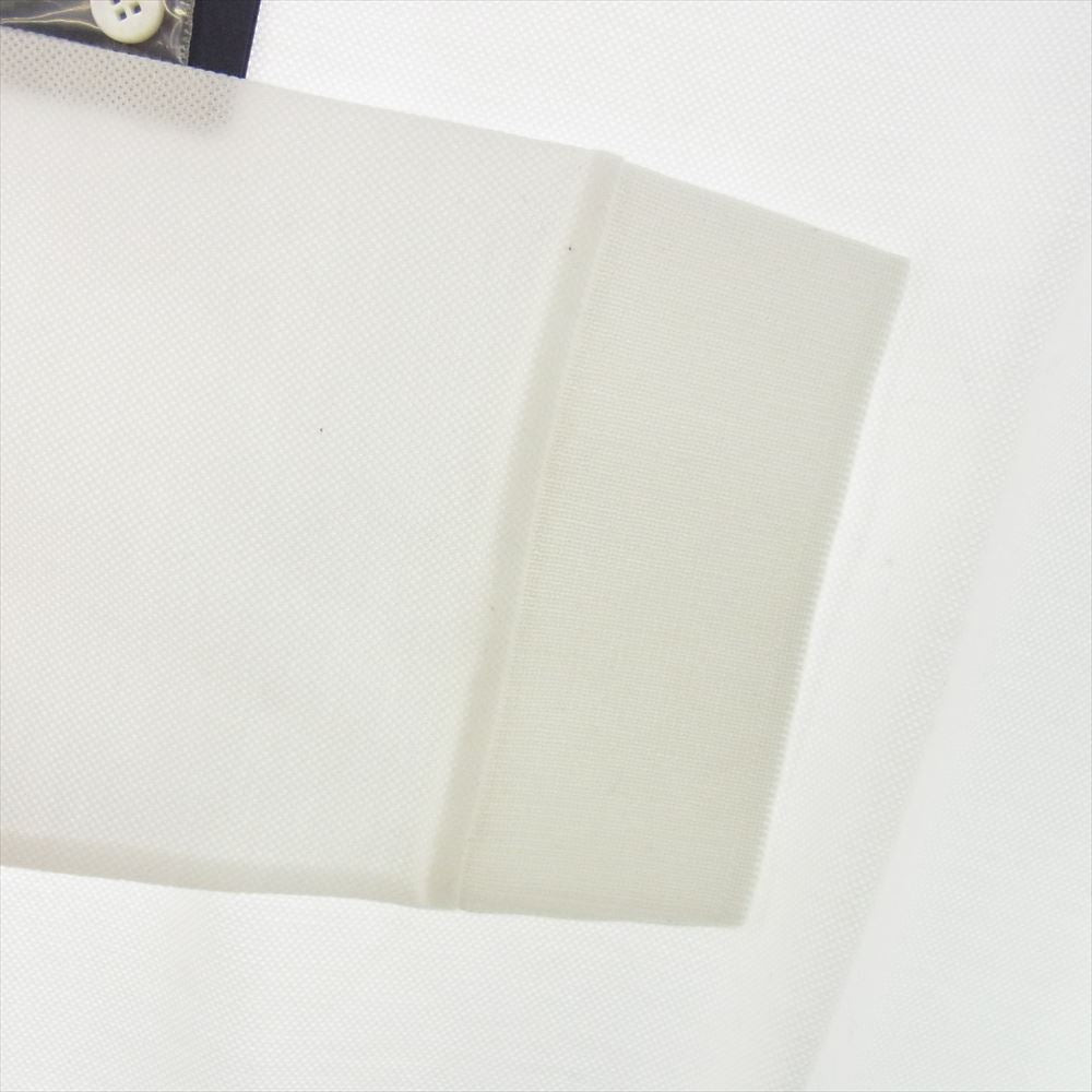 LOUIS VUITTON ルイ・ヴィトン HAY34W ロゴ 刺繍 ポロシャツ 長袖 ホワイト系 XL【中古】