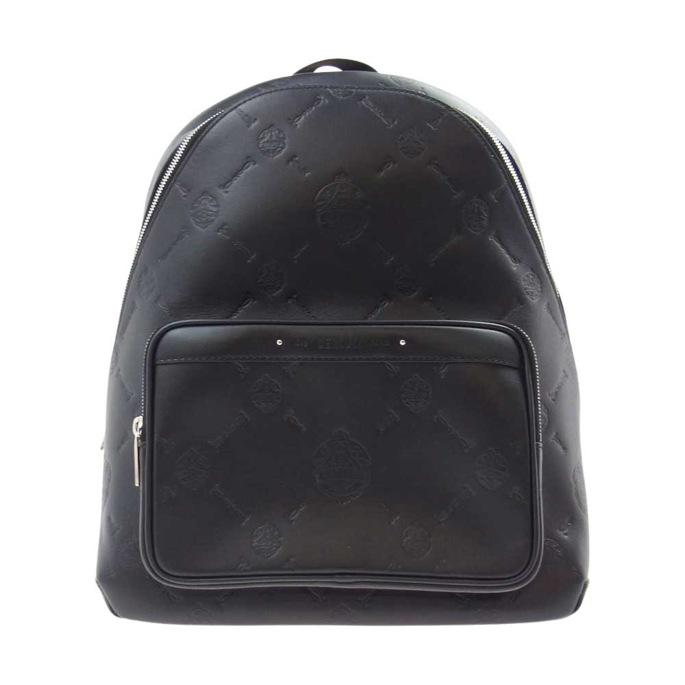 Berluti ベルルッティ Trip Leather Backpack シグネチャー トリップ レザー バックパック ブラック系【美品】【中古】