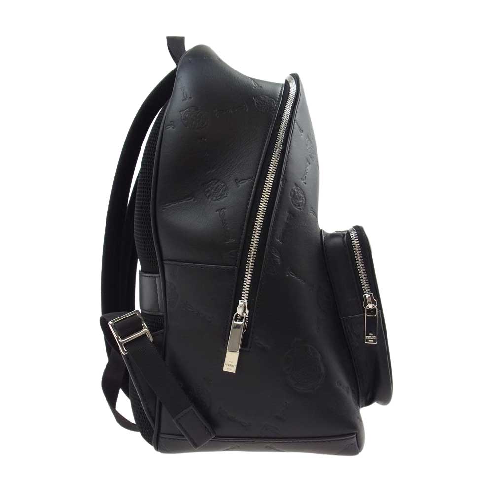 Berluti ベルルッティ Trip Leather Backpack シグネチャー トリップ レザー バックパック ブラック系【美品】【中古】