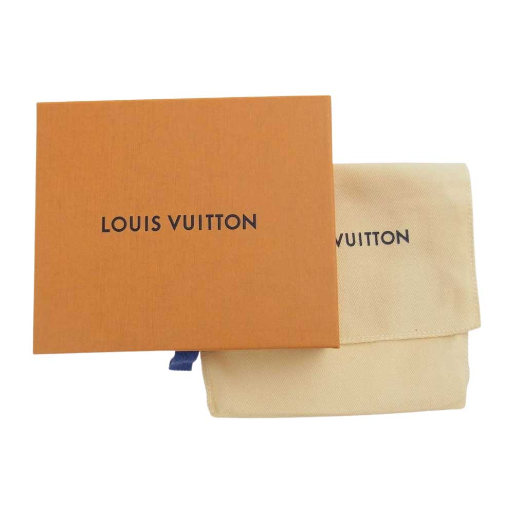 LOUIS VUITTON ルイ・ヴィトン M80151 モノグラム アンプラント ポルトフォイ ユクレア イニシャル入り ウォレット 財布 ブラック系【中古】