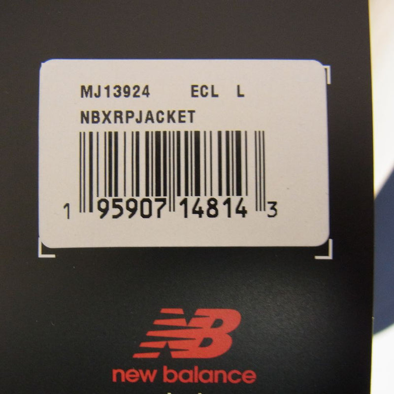 NEW BALANCE ニューバランス MJ13924-ECL × Rich Paul リッチポール テックニット ジャケット ネイビー系 XL【新古品】【未使用】【中古】