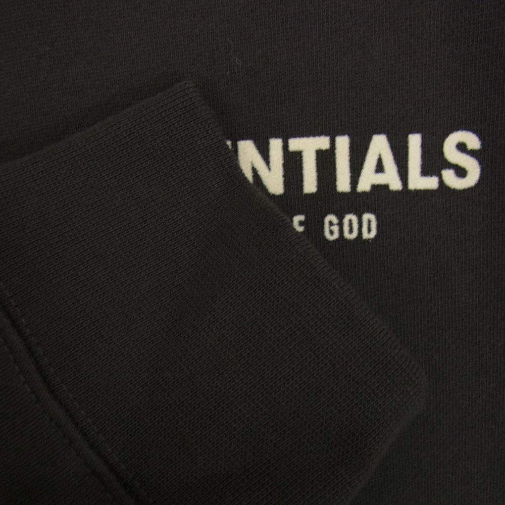 FEAR OF GOD フィアオブゴッド 192BT212070F ESSENTIALS エッセンシャルズ RELAXED CREWNECK IRON スウェット トレーナー チャコール系 M【新古品】【未使用】【中古】