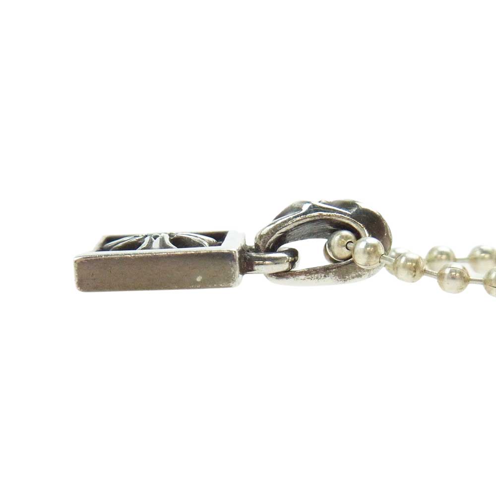 CHROME HEARTS クロムハーツ（原本無） フレームド CHプラス チャーム ストーン ペンダント シルバー系【中古】