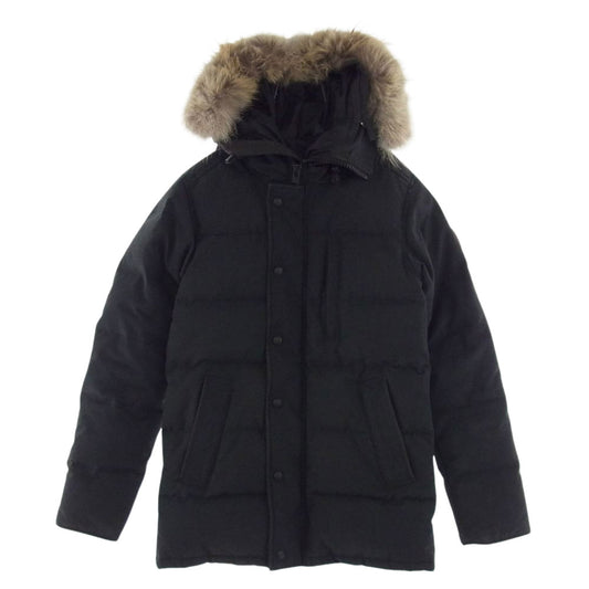 CANADA GOOSE カナダグース 3805MA CARSON PARKA カーソン パーカ フュージョンフィット サザビータグ ブラック系 XS【中古】