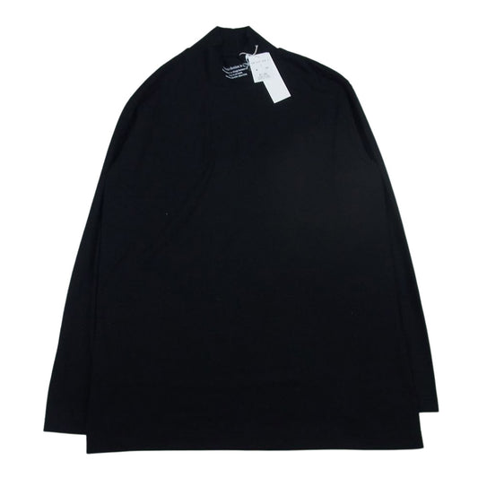 Yohji Yamamoto ヨウジヤマモト UM-T19-006-2 s’yte High Neck T-Shirt ハイネック 長袖 Tシャツ ブラック系 3【新古品】【未使用】【中古】
