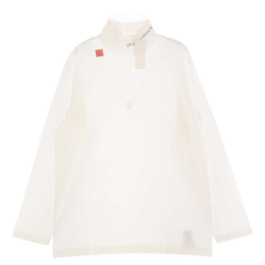 Yohji Yamamoto ヨウジヤマモト UB-T01-006-1 S'YTE ハイネック Tシャツ ホワイト系 3【新古品】【未使用】【中古】